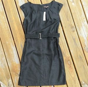 Black Cap Sleeved Dress